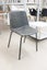 LAST SET OF 2 - Cleona Side Chair - PU Leather - Charcoal Black ** 45% OFF Carousel 3
