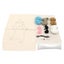 Birch Punch Needle Kit Kids Beginner 3D Unicorn Inc Threads 14x26cm Carousel 2