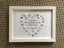 Beautiful handmade framed gift for a granddaughter, birthday, Christmas Carousel 5