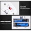 1200X Student Monocular Biological Microscope Set Carousel 3