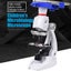 1200X Student Monocular Biological Microscope Set Carousel 13