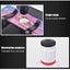 1200X Student Monocular Biological Microscope Set Carousel 16