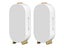 2X Jewellery Box Necklace Storage Organizer Display Earring Holder Stand White Carousel 2