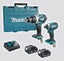 MAKITA DLX2144T 18V Cordless 2pc Drill Driver / Impact Driver Kit Carousel 1