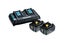MAKITA LXT KIT 2xBL1850B +DC18RD(Box) Carousel 1