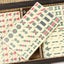 Portable Retro Mahjong Box Chinese 144 Mah-Jong Set with Box Carousel 6