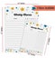Inkdotpot Magnetic Whiteboard Chore Chart for Kids with Markers & Eraser Carousel 4