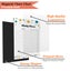 Inkdotpot Magnetic Whiteboard Chore Chart for Kids with Markers & Eraser Carousel 5
