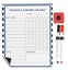 Inkdotpot Magnetic Whiteboard Weekly Chores Charts Chore Chart Carousel 1