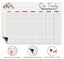 Inkdotpot Magnetic Whiteboard Our Family Responsibility Chore Chart Carousel 3