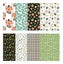 Soimoi 8 Pc Fat Quarter Bundle, Florals Print 18"x 22" DIY Patchwork- 100% Carousel 3