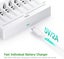 8 Slot Battery Charger AA AAA Rechargeable Batteries LCD Smart Charger for NiMH Carousel 5