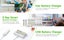 8 Slot Battery Charger AA AAA Rechargeable Batteries LCD Smart Charger for NiMH Carousel 7