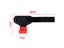 Weight Lifting Hook Hand Grip Support Wrist Straps Powerlifting Grips Gym Red Carousel 6