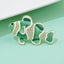 Cute Critters Brooch - Clown Fish - Green or Yellow Enamel With Crystals, Fun... Carousel 3