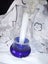 Beautiful Blue Glass, antique glass flute candle holder Carousel 5