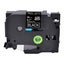 TZe-345 Compatible Tape P-Touch 18mmx8m White on Black Carousel 1