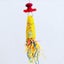 NEW Bird Toy Parrot Cage Toys Bell Conure Chew Loofah Sponge Bite-resistant Carousel 3