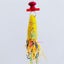 NEW Bird Toy Parrot Cage Toys Bell Conure Chew Loofah Sponge Bite-resistant Carousel 4