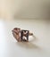 SALE! NEW 14k Rose Gold "Toi et moi" 5.60ctw Pear and Emerald Cut Morganite Ring Carousel 2