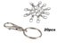 Key Ring, Lobster Clasp Key Ring 20pcs Carousel 6