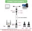 RJ45 Splitter Connectors Adapter 1 To 2 Ethernet Coupler Double Socket Hub Plug Carousel 4
