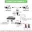 RJ45 Splitter Connectors Adapter 1 To 2 Ethernet Coupler Double Socket Hub Plug Carousel 5