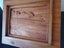 *** Titahi Bay Beach Sheds Carved Wood on Stand by Jim Norris *** Carousel 11