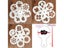 Stainless Steel Chocolate Shaker Coffee Sifter Set 19Pcs Carousel 1