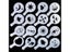 Stainless Steel Chocolate Shaker Coffee Sifter Set 19Pcs Carousel 6