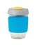 Avanti Glass GoCup Travel Mug 355ml Blue/Grey/Yell Carousel 1