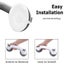 2PCS Shower Handle Grab Bathroom Safety Grip Bars Carousel 9