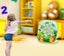 Bean Bag Toss Game for Kids 3 in 1 Cornhole Game Set for Toddlers Carousel 16
