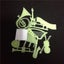 Glow in the Dark Fluorescent Wall Stickers - Luminous Music Instruments Carousel 2