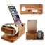 Bamboo Charging Dock Station Wood Charger Stand Holder For Apple Watch IPhone Carousel 1