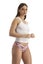 Womens Bonds Hipster V Bikini Ladies Underwear Floral Multicoloured Carousel 2