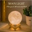 Moon Light Night Lamp 12cm diameter warm white or cool white Carousel 1