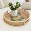 Natural Split Rattan Tray Carousel 1