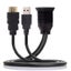 Usb3.0 Hd To Hdmi Compatible Aux Extension Dash Panel Waterproof Car Flush Moun Carousel 3