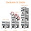 12 GPU Miner/Mining Rig Frame/Case/Rack Dual Power Supply For Crypto Currency Carousel 6