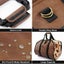 Heavy Duty Firewood Log Carrier - 16oz Waxed Canvas Carousel 5