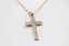 9ct Gold Solid Cross Pendent Carousel 5