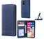 Oppo A96 4G PU flip leather wallet case card slot kickstand magnet nvy Carousel 1