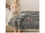 Winter Coral Fleece Blankets For Beds Warm Soft Faux Fur Throw Bubble Shaped Carousel 3