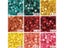 50PCS 9*9mm Diy Colorful Glitter Glass Mosaic Stones For Mosaic Making Carousel 6
