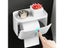 ECOCO Wall Mounted Paper Towel Holder Bathroom Organizer Accessories Carousel 6