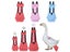 Adjustable Cotton Cloth Diaper Washable Creative Bowknot Clothes For Farm Pet Carousel 2