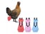 Adjustable Cotton Cloth Diaper Washable Creative Bowknot Clothes For Farm Pet Carousel 3