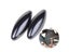 2Pcs Magnetic Therapy Ferrite Rugby Beads Hand Massager For Stress Relief Carousel 3