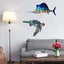 Marine Life Metal Wall Art DA©cor-Sea Turtle Carousel 5